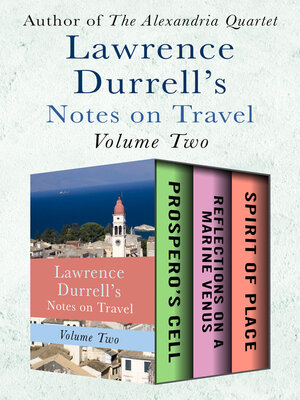 cover image of Lawrence Durrell's Notes on Travel Volume Two
